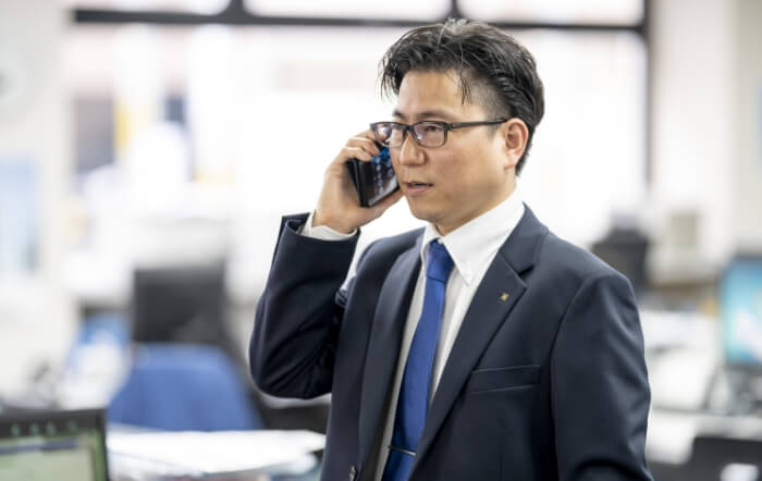国内を網羅した営業体制のイメージ